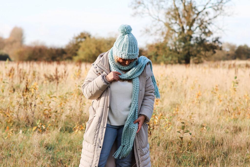 Chunky Crochet Hat & Scarf