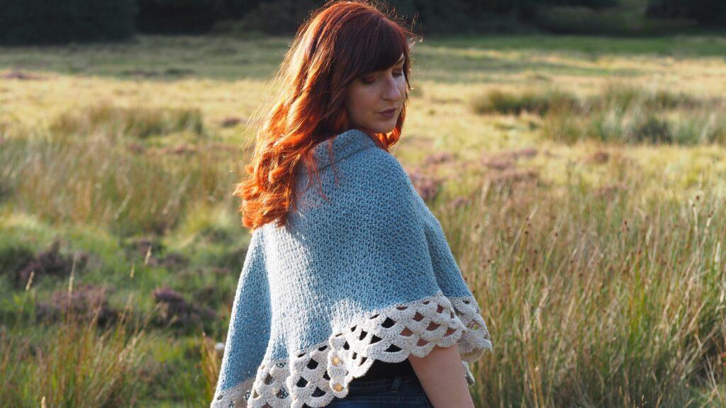 Snowflake Crochet Poncho