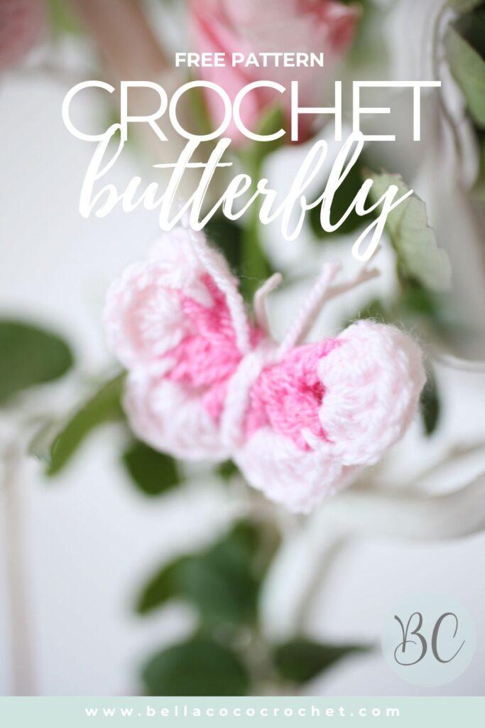 Crochet butterfly