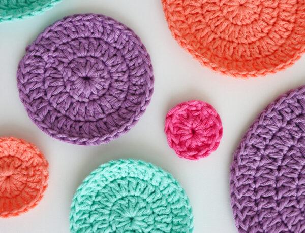 crochet flat circle