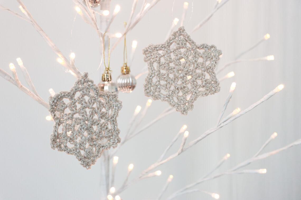 crochet snowflake