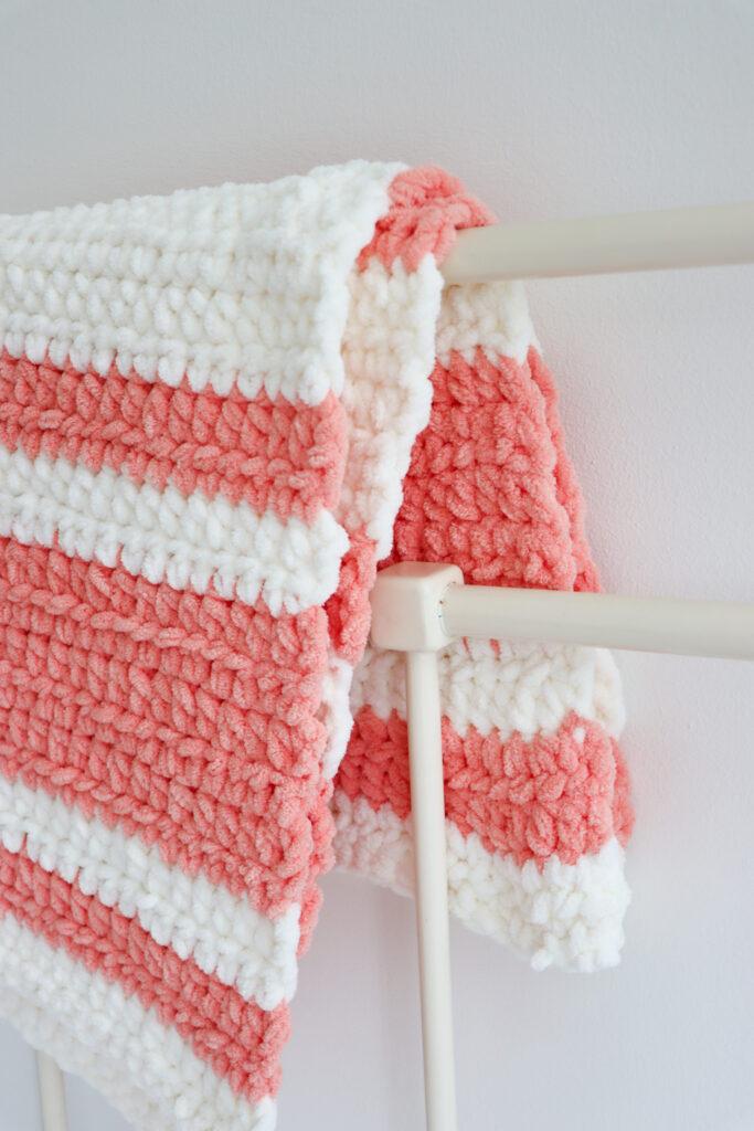fast and easy crochet baby blanket