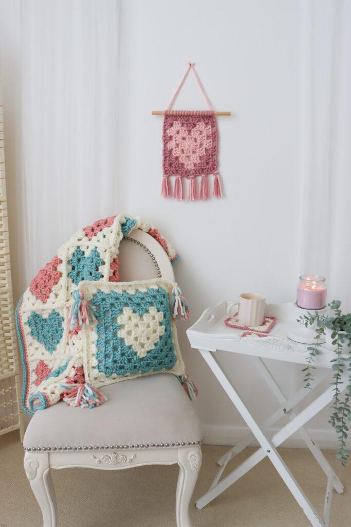 Granny Square Heart
