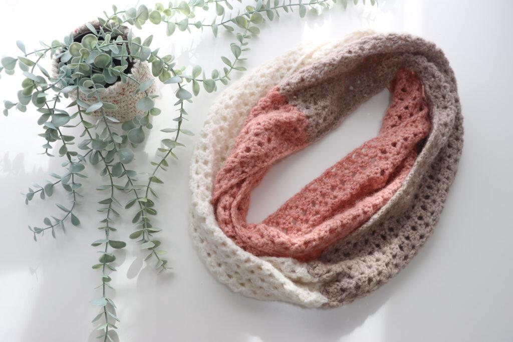 Crochet Infinity Scarf 