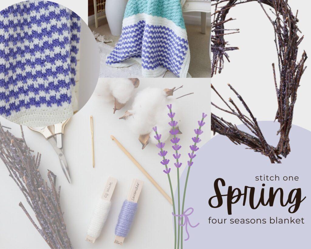 Four Seasons Crochet Blanket 