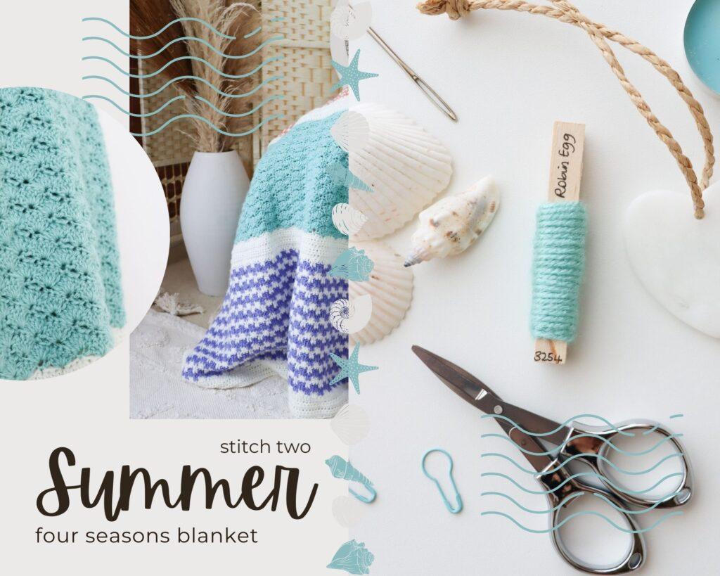 Four Seasons Crochet Blanket 