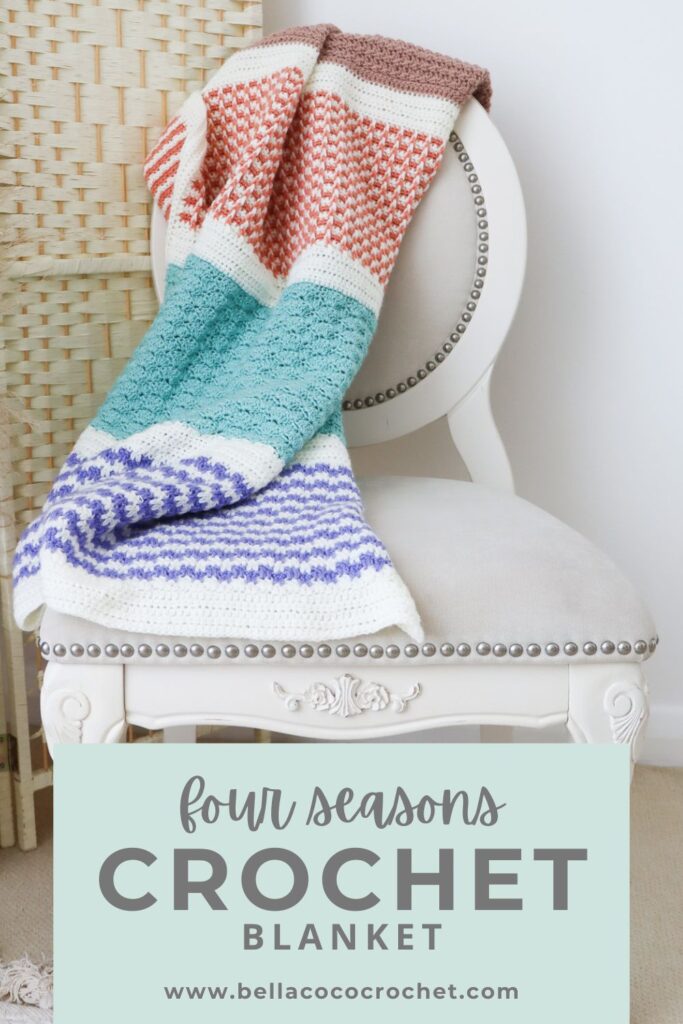 four seasons crochet blanket 