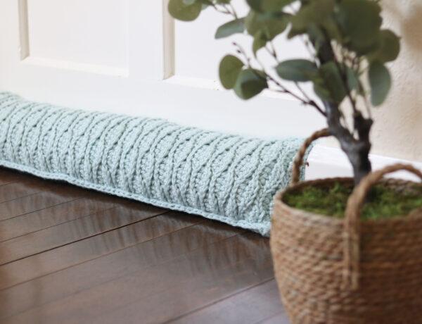 crochet draft excluder pattern