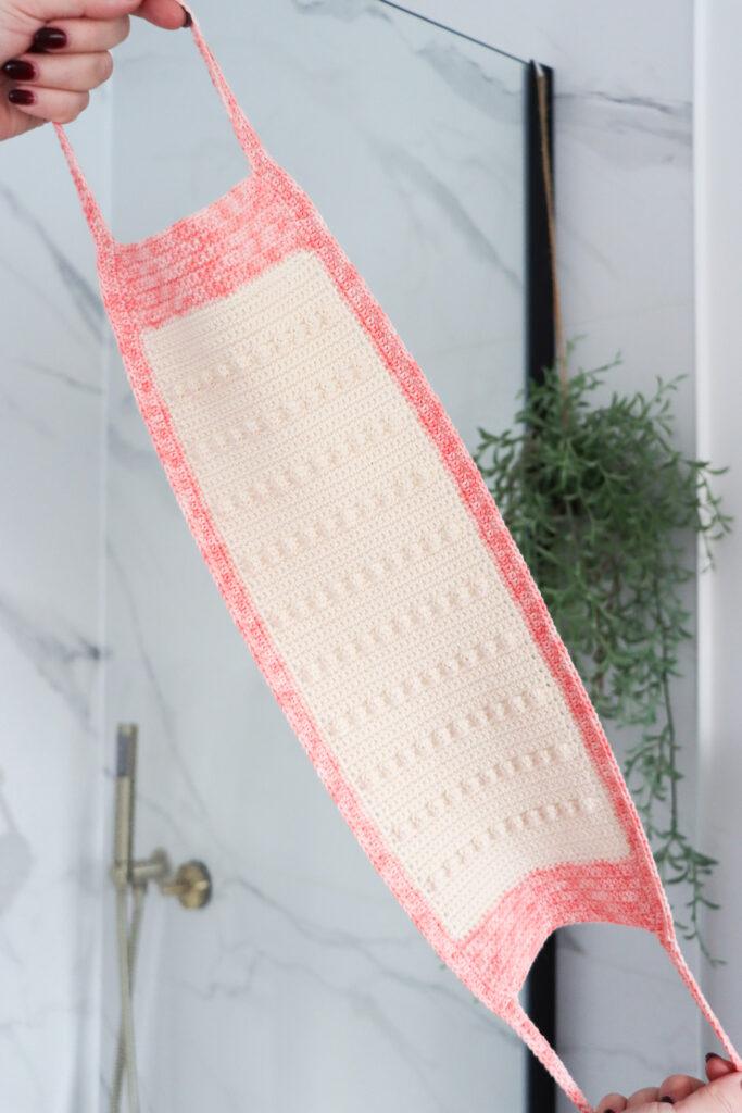 crochet shower set