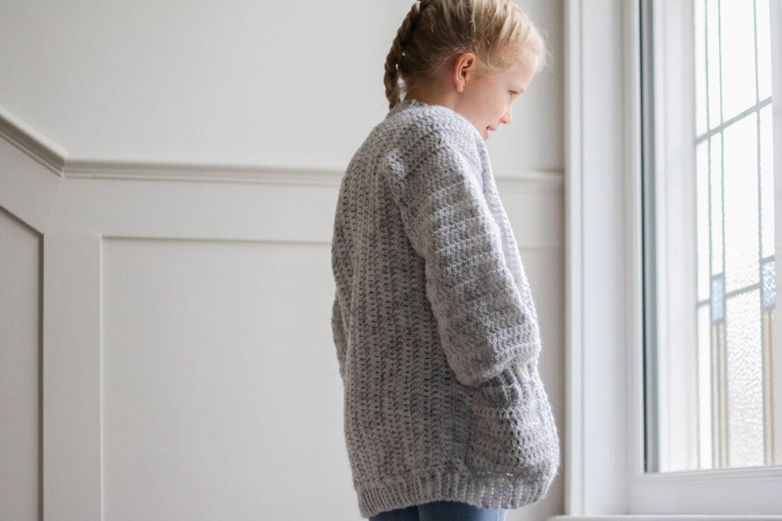 children's crochet cardigan pattern
