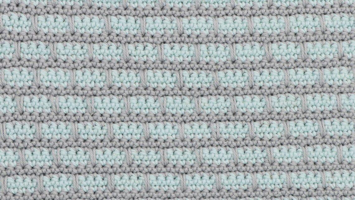 crochet brick stitch