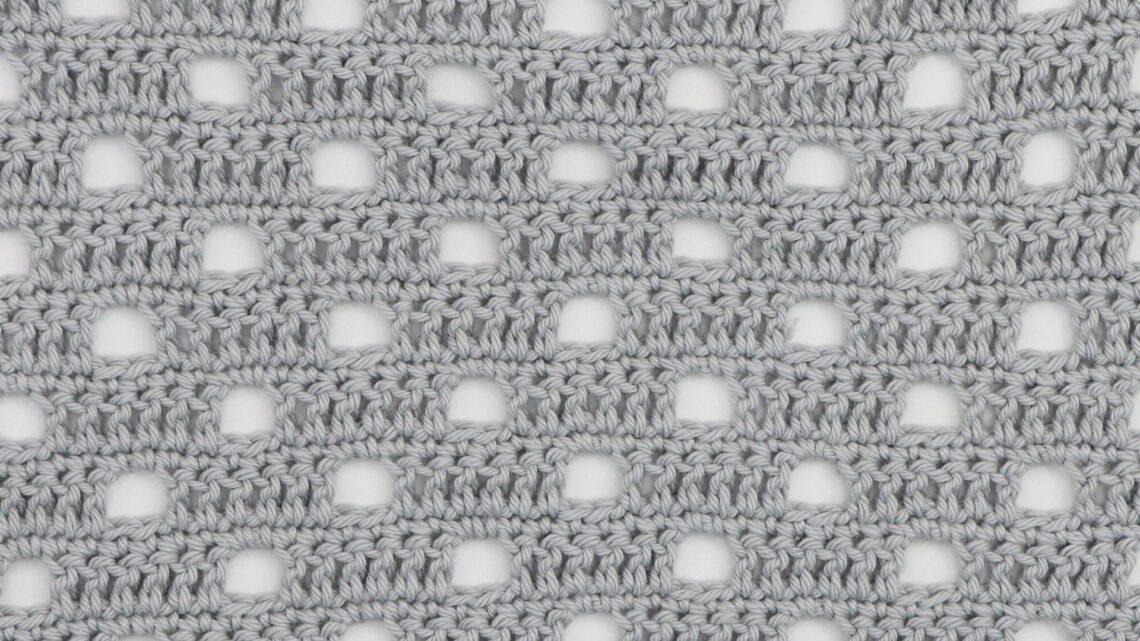 crochet colander stitch