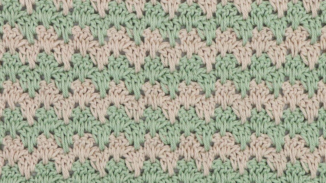 crochet granny spike stitch